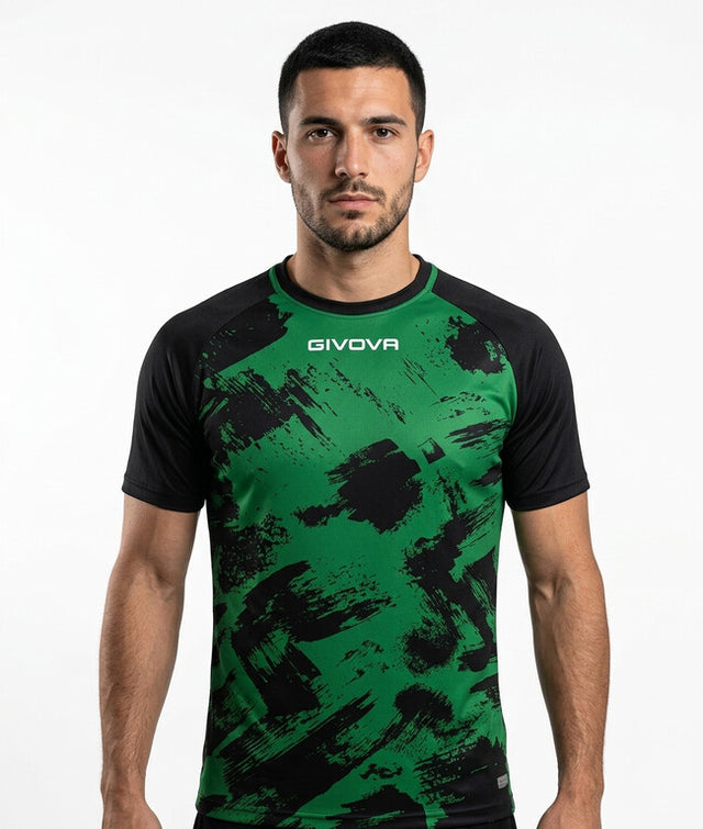 Φανέλα SHIRT ART M/C πράσινο-μαύρο