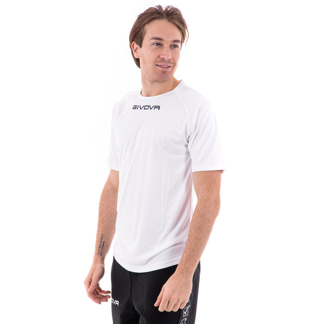 SHIRT CAPO INTERLOCK BIANCO