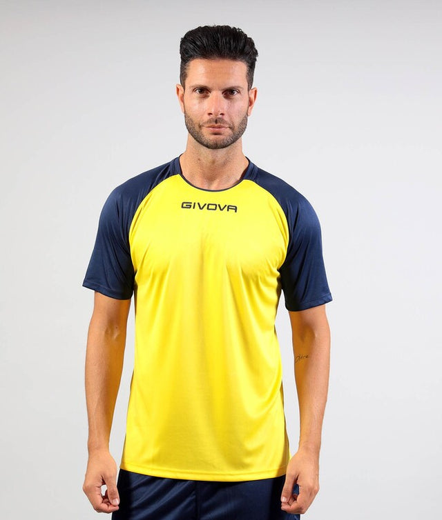 Φανέλα SHIRT CAPO κίτρινο-μπλε