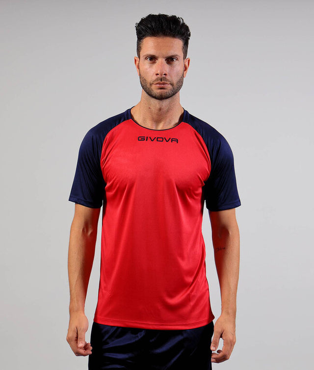 Φανέλα SHIRT CAPO κόκκινο-μπλε
