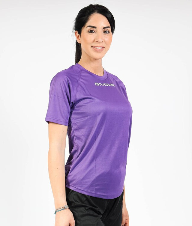 Κοντομάνικη μπλούζα SHIRT GIVOVA ONE MICROFORATA μοB