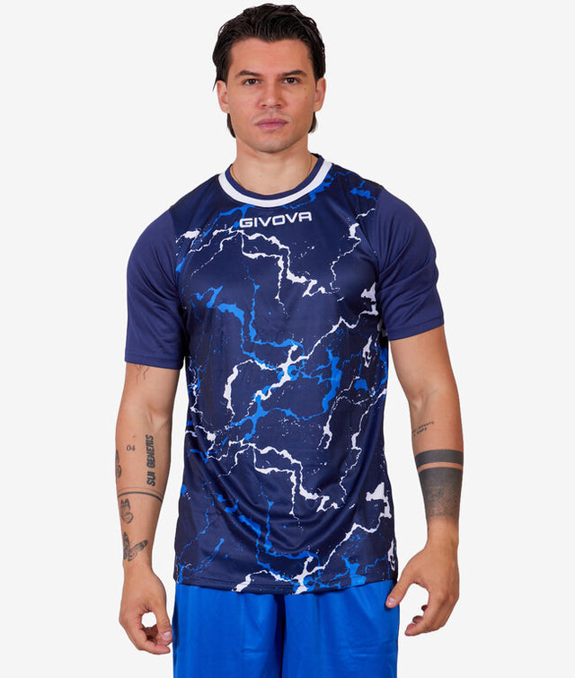 Φανέλα SHIRT GRAFITE μπλε-λευκό