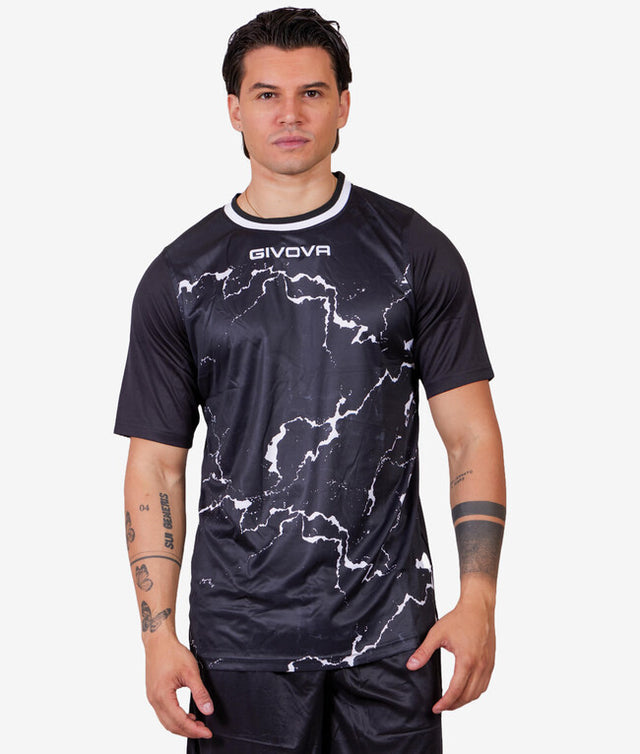 Φανέλα SHIRT GRAFITE μαύρο-λευκό