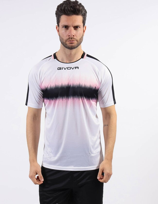 SHIRT RADIO INTERLOCK ROSA/NERO