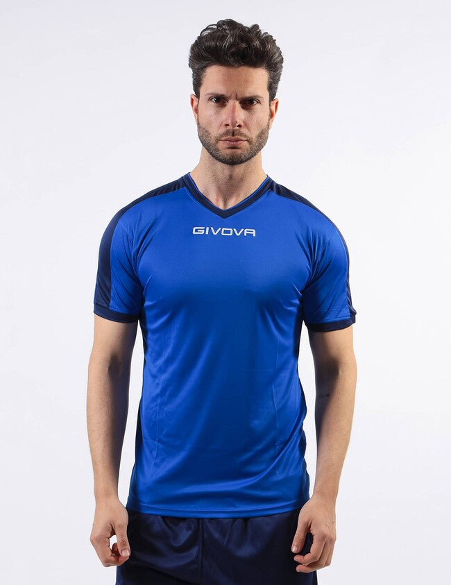 SHIRT REVOLUTION INTERLOCK AZZURRO/BLU