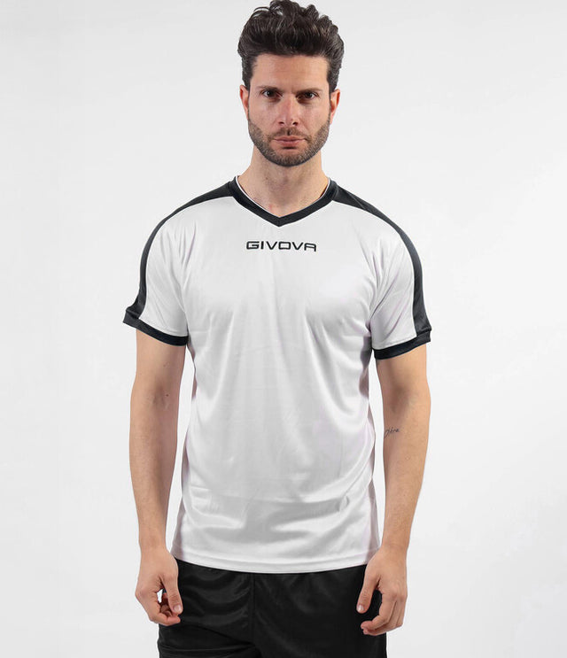 Φανέλα SHIRT REVOLUTION λευκό-μαύρο