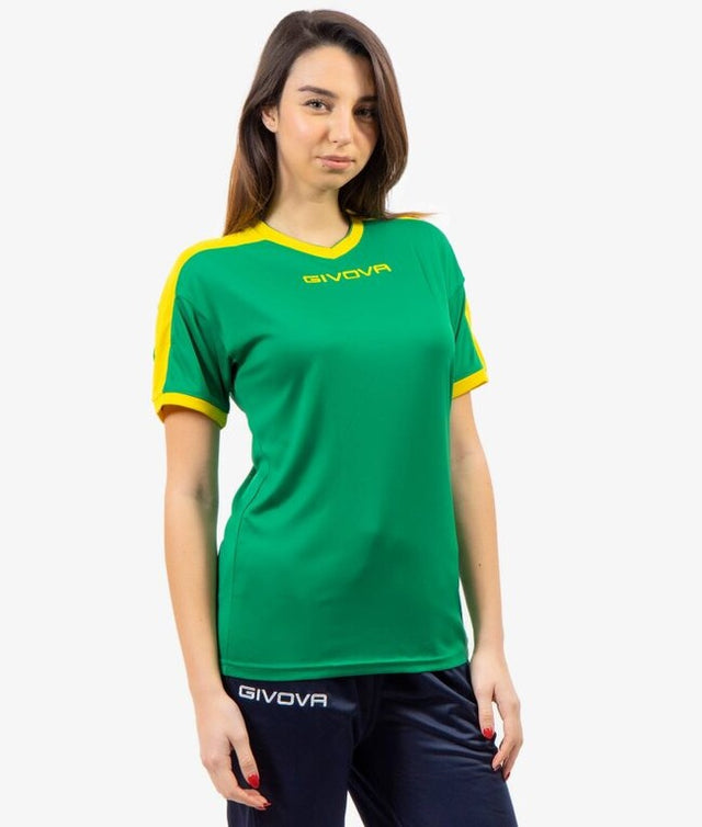 Φανέλα SHIRT REVOLUTION πράσινο-κίτρινο