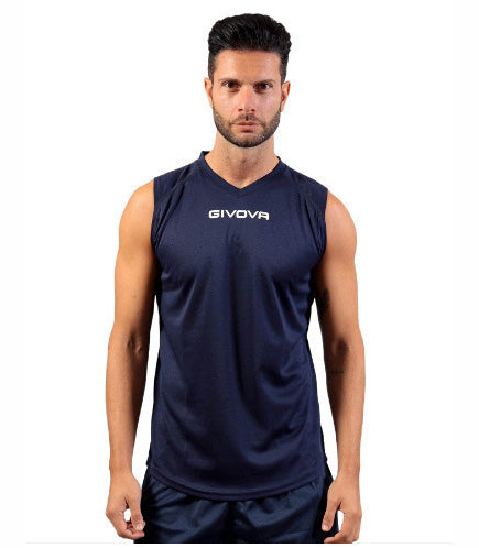 Αθλητικό φανελάκι SHIRT SMANICATO GIVOVA ONE μπλε
