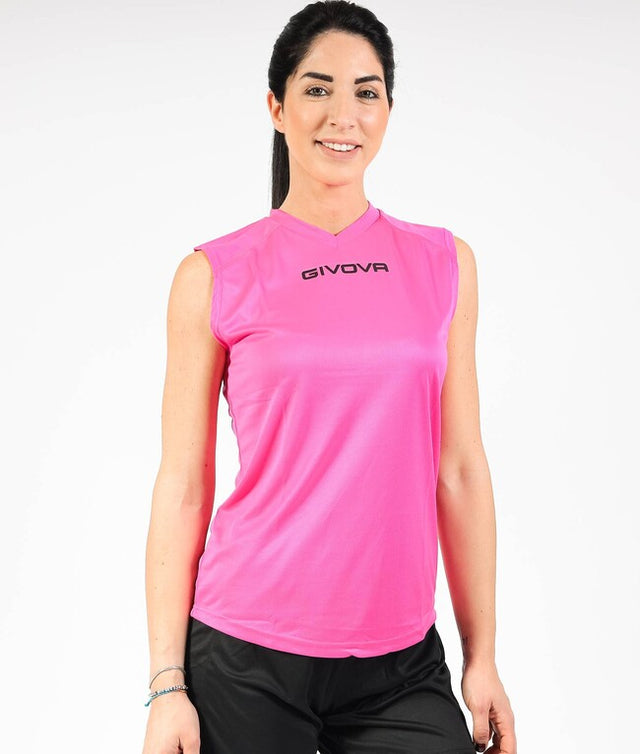 Αθλητικό φανελάκι SHIRT SMANICATO GIVOVA ONE φούξια