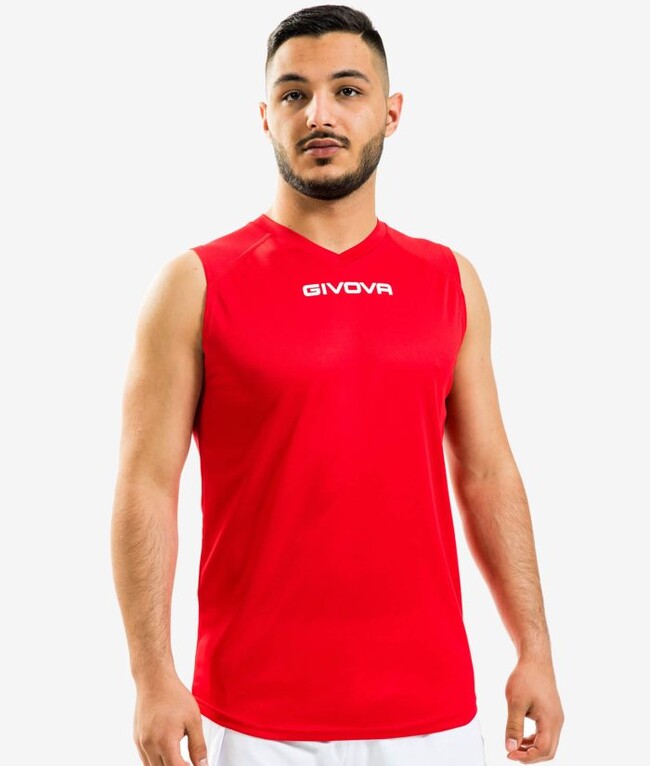 SHIRT SMANICATO GIVOVA ONE ROSSO