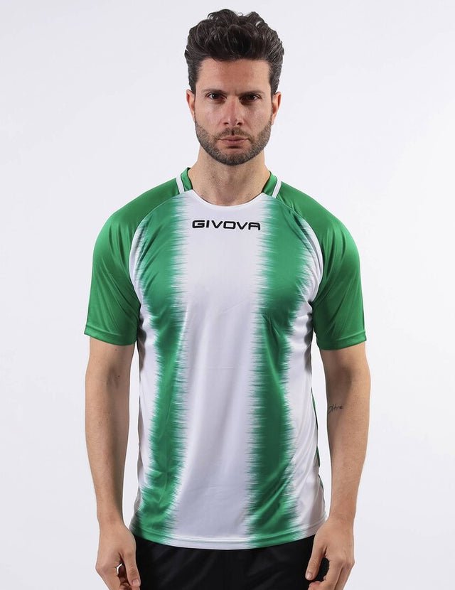 Φανέλα SHIRT STRIPE M/C πράσινο-λευκό