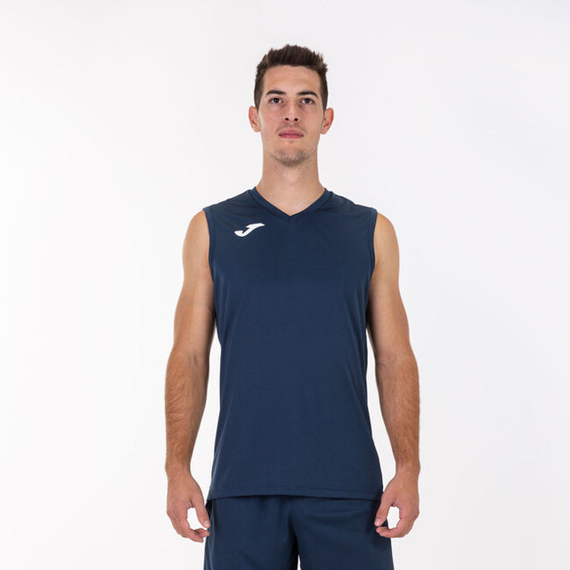 Αθλητικό φανελάκι SLEEVELESS BASIC T-SHIRT COMBI ναυτικό μπλε