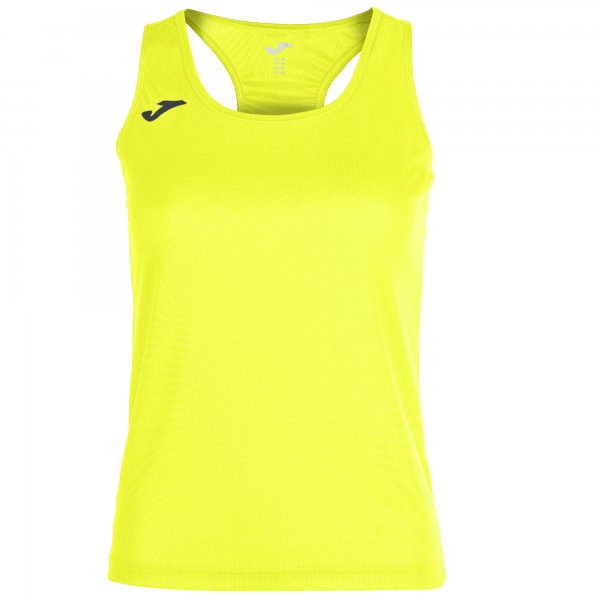 SLEEVELESS T-SHIRT COMBI SIENA YELLOW FLUORESCENT WOMEN YELLOW