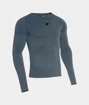 Μπλούζα πόλο SNOW LONG SLEEVE T-SHIRT γαλάζιο