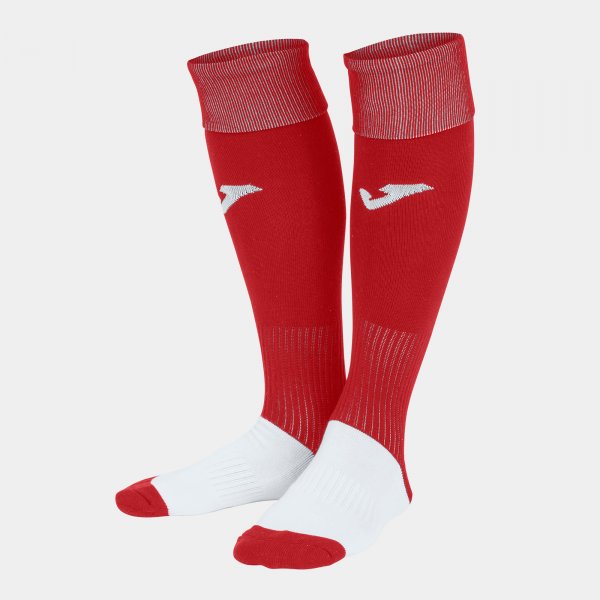 Κάλτσες ποδοσφαίρου / κάλτσες PROFESSIONAL II FOOTBALL SOCKS κόκκινο λευκό