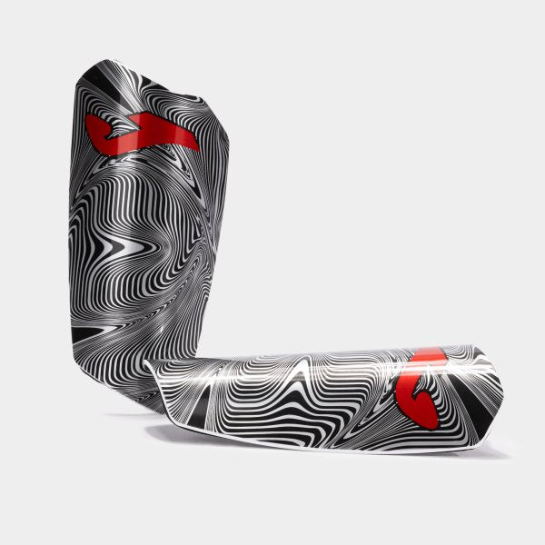 SPARTAN SHIN GUARDS GRAY BLACK GREY-BLACK