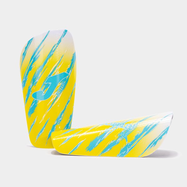 Προστατευτικά SPIDER SHIN GUARDS κίτρινο - φθορίζον πορτοκαλί