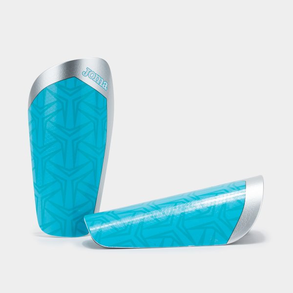 Προστατευτικά SPIDER SHIN GUARDS SILVER FLUOR TURQUOISE SILVER