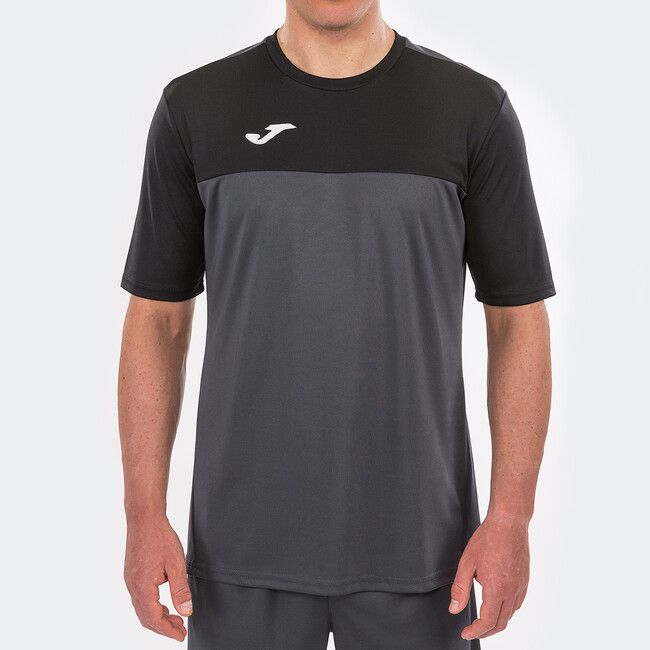 S/S T-SHIRT WINNER DARK GREY-BLACK ANTHRACITE-BLACK