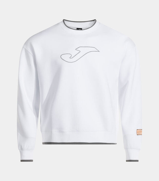 Φούτερ STEP SWEATSHIRT λευκό