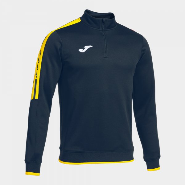 Φούτερ OLIMPIADA SWEATSHIRT ναυτικό μπλε κίτρινο