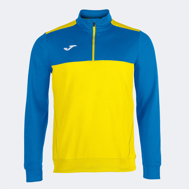 Φούτερ SWEATSHIRT 1/2 ZIPPER WINNER κίτρινο γαλάζιο
