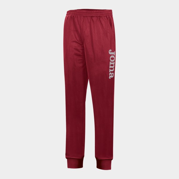 Γυναικεία φόρμα LONG PANT POLYFLEECE VICTORY μπορντό