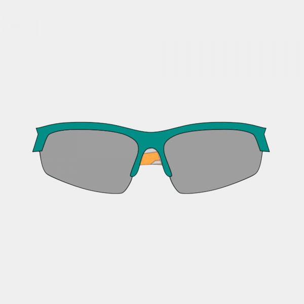 Γιλέκο για τρέξιμο SUNGLASSES GREEN ROYAL BLUE πράσινο