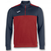 SWEATSHIRT 1/2 ZIP WINNER RED-NAVY BLUE RED-NAVY