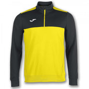 SWEATSHIRT 1/2 ZIP WINNER YELLOW-BLACK YELLOW-BLACK