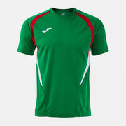 T-CHAMPIONSHIP SHORT SLEEVE T-SHIRT GREEN RED VERDE-ROJO
