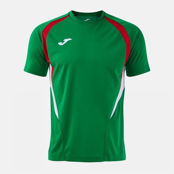 T-CHAMPIONSHIP SHORT SLEEVE T-SHIRT GREEN RED VERDE-ROJO