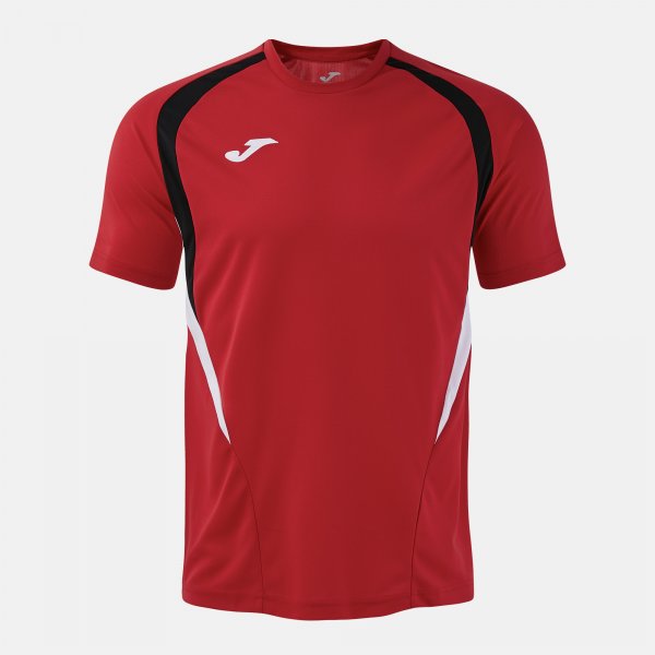 Μπλούζα T-CHAMPIONSHIP SHORT SLEEVE T-SHIRT κόκκινο μαύρο