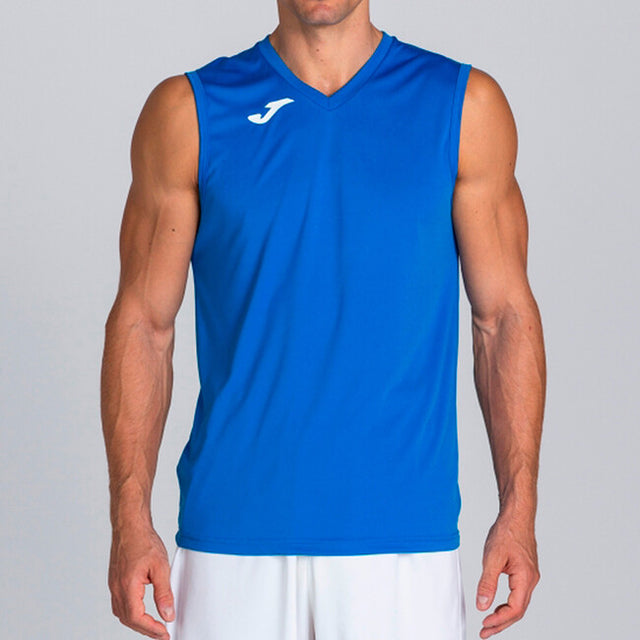 Αθλητικό φανελάκι SLEEVELESS BASIC T-SHIRT COMBI γαλάζιο