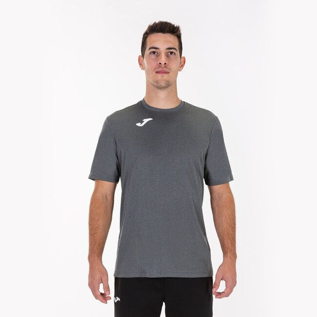 Φανέλα / μπλούζα COMBI SHORT SLEEVE T-SHIRT σκούρο γκρι μελανζέ
