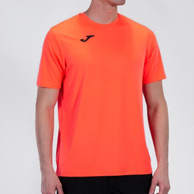 Φανέλα / μπλούζα COMBI SHORT SLEEVE T-SHIRT κοραλλί φθορίζον