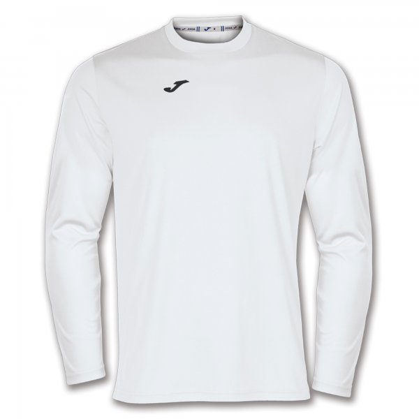 Μακρυμάνικη φανέλα / μακρυμάνικη μπλούζα T-SHIRT COMBI λευκό