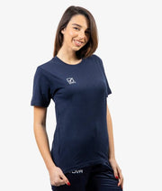Κοντομάνικη μπλούζα T-SHIRT COTONE ACTION μπλε