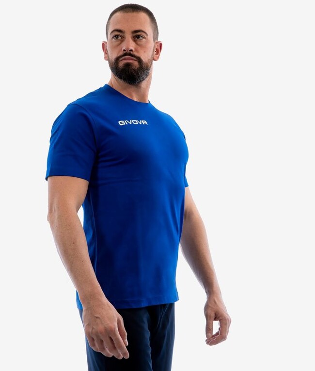 Κοντομάνικη μπλούζα T-SHIRT COTONE FRESH γαλάζιο