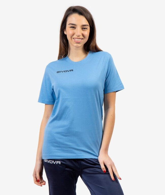 Κοντομάνικη μπλούζα T-SHIRT COTONE FRESH ανοιχτό μπλε