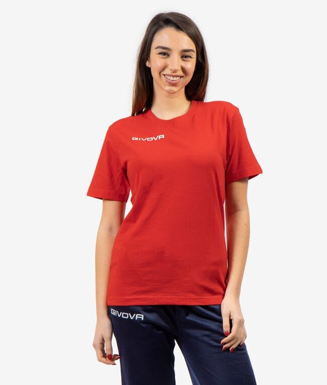 Κοντομάνικη μπλούζα T-SHIRT COTONE FRESH κόκκινο