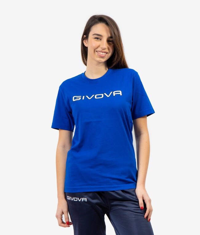 Κοντομάνικη μπλούζα T-SHIRT COTONE SPOT γαλάζιο