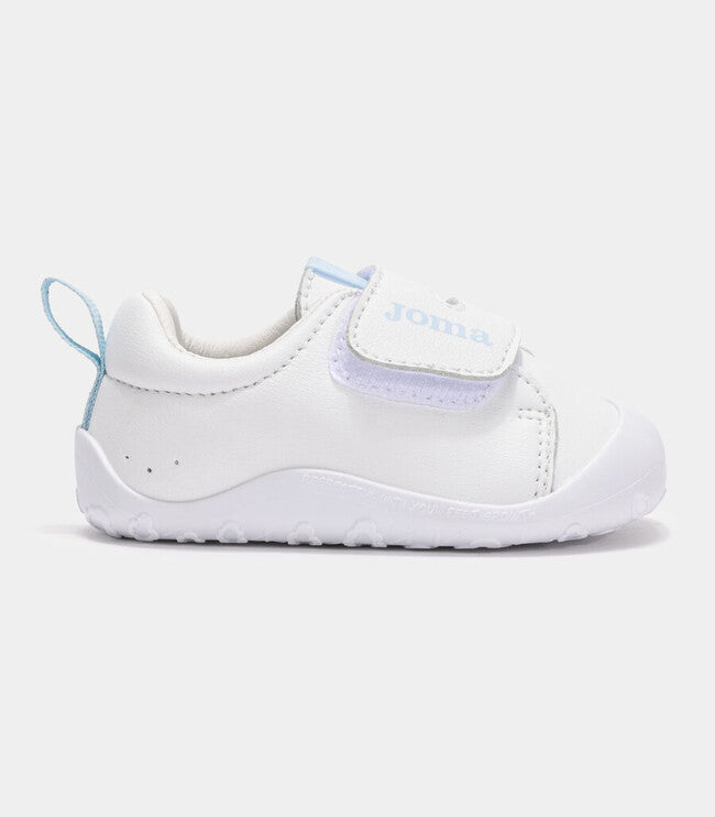 Casual υποδήματα TEDDY JR BAREFOOT 2605 λευκό γαλάζιο