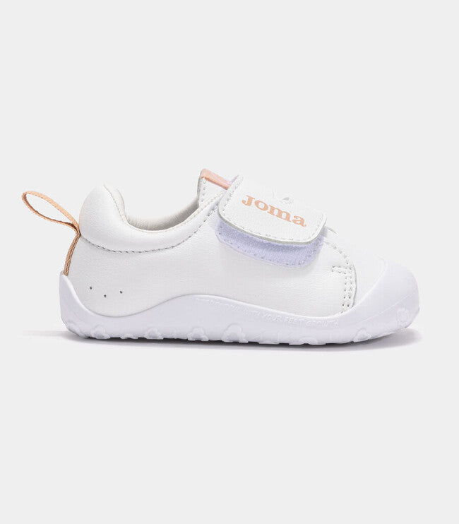 Casual υποδήματα TEDDY JR BAREFOOT 2629 λευκό ροζ