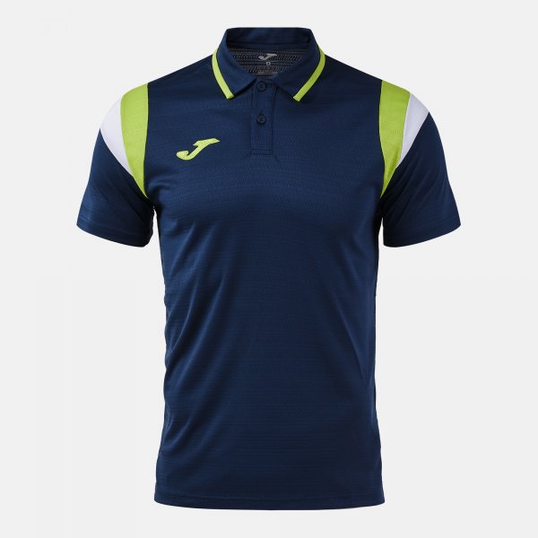 Μπλούζα πόλο TERRA SHORT SLEEVE POLO σκούρο ναυτικό μπλε - ναυτικό μπλε πράσινο λάιμ