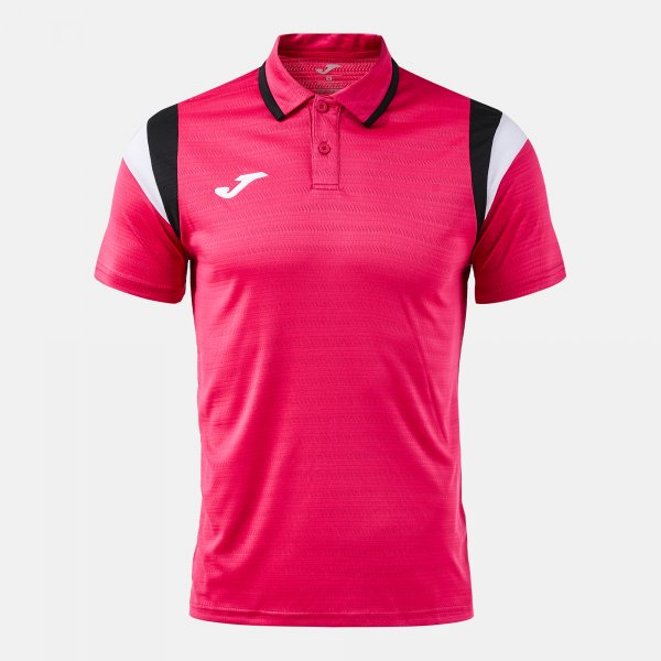 Μπλούζα πόλο TERRA SHORT SLEEVE POLO σκούρο ναυτικό μπλε - φούξια μαύρο