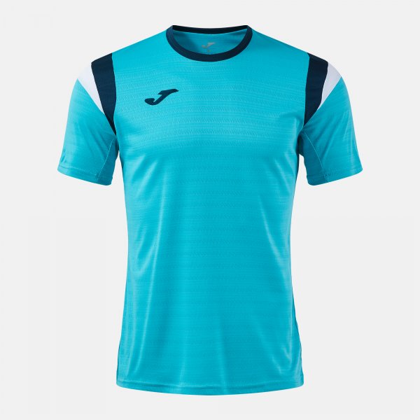 Μπλούζα TERRA SHORT SLEEVE T-SHIRT φούξια - φθορίζον τιρκουάζ