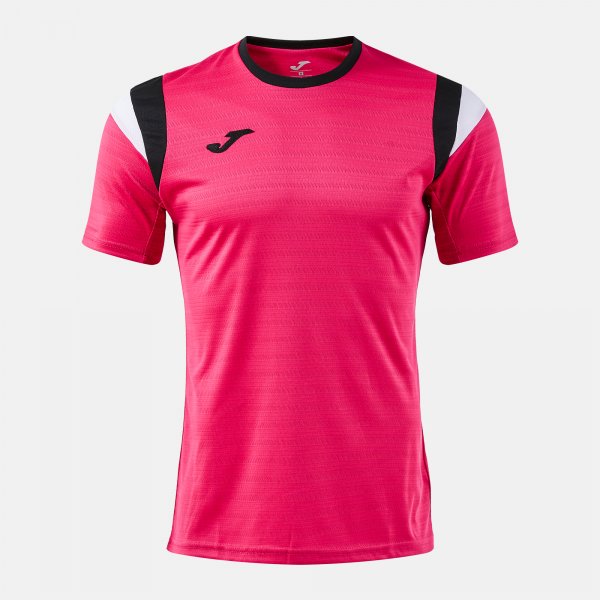 Μπλούζα TERRA SHORT SLEEVE T-SHIRT φούξια μαύρο