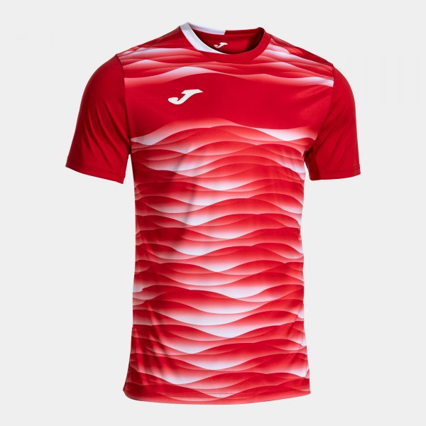 Φανέλα / μπλούζα TIGER VII SHORT SLEEVE T-SHIRT κόκκινο λευκό