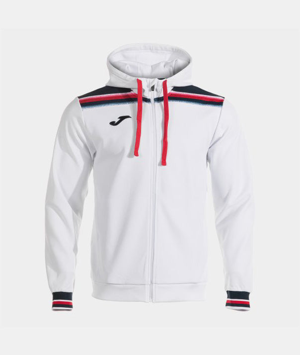 TOLEDO ZIP-UP HOODIE WHITE DARK NAVY WHITE-NAVY